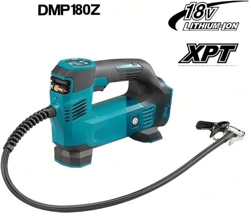 Inflador inalámbrico DMP180Z 18V Litio-Ion LXT azul/plateado - Baterías y cargador no incluidos, repuesto para Makita DMP180Z