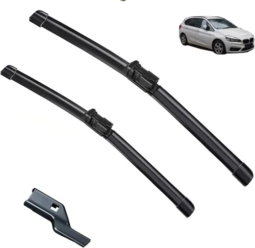 Limpiaparabrisas delantero compatible con BMW Serie 2 F45 F46 2014-2020 2014-2020, limpiaparabrisas delantero, cepillo de lluvia de 26 + 19 pulgadas