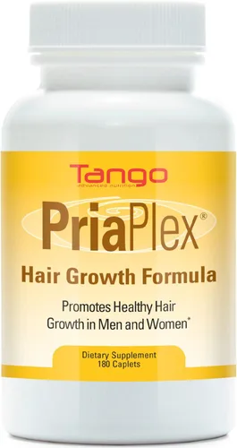 PriaPlex Suplemento natural para el crecimiento del cabello para la pérdida de cabello para hombres y mujeres, apoyo a un crecimiento saludable del