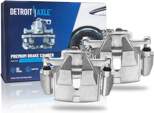 Miniatura 61 de Detroit Axle - 4 pinzas de freno para Honda Element 2003-2011 Pinzas de freno de disco con soportes 2004 2005 2006 2007 2008 2009 2010 reemplazo