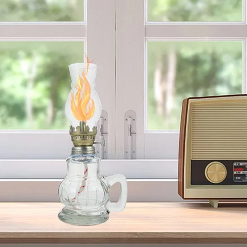 Miniatura 7 de SEWACC Pantalla de lámpara de cristal, 3 piezas, pantalla de lámpara de vela de vidrio, cubierta de lámpara de queroseno, cubierta de lámpara
