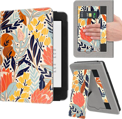 Miniatura 21 de VORI Funda con soporte para Kindle Paperwhite de 7"/6.8" (12ª/11ª generación-2024/2021) y Kindle colorsoft Signature Edition, funda protectora