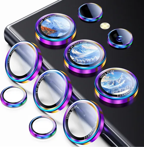 Miniatura 11 de Uyiton para iPhone 17 Pro Max/17 Pro/16 Pro Max/16 Pro/15 Pro Max/15 Pro/14 Pro Max/14 Pro Protector de lente de cámara - Cubierta de cámara