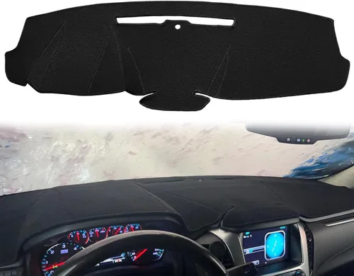 Miniatura 13 de Tapete de Cubierta del Tablero Compatible con GMC Sierra/Chevy Chevrolet Silverado 1999-2006 1500 2500 3500 HD, 2000-2006 GMC Yukon/Yukon XL/Chevy