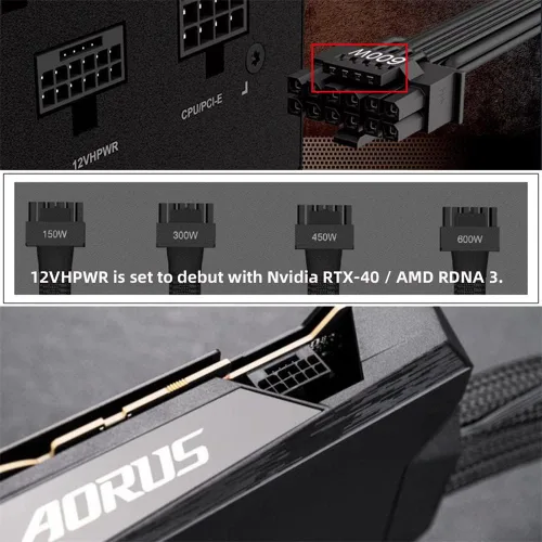 Miniatura 5 de Adaptador modular de alimentación 12VHPWR ATX3.0 PCI-E 5.0 a cuatro ATX 8P en ángulo hacia abajo de 90 grados para tarjeta gráfica 4080 5090TI 16Pin