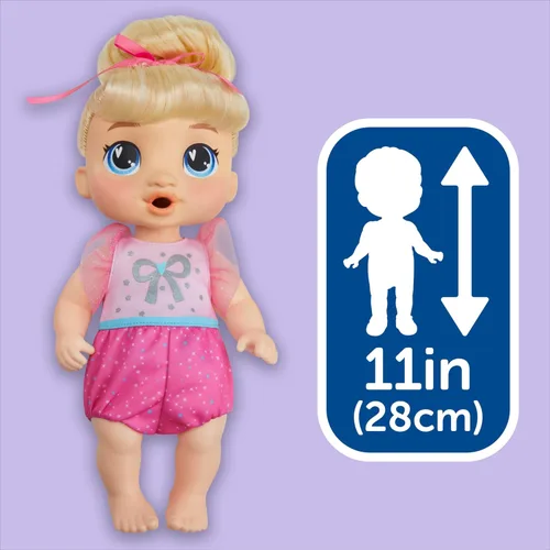 Miniatura 6 de Muñeca Baby Alive Fairy Fashions Harper Hugs con ropa y accesorios, pelo rubio, 11 pulgadas, juguetes para niños, a partir de 3 años