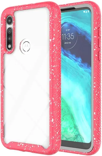 Miniatura 5 de Funda para Moto G Fast de cuerpo completo a prueba de golpes, con protector de pantalla integrado para niñas y mujeres, funda protectora brillante