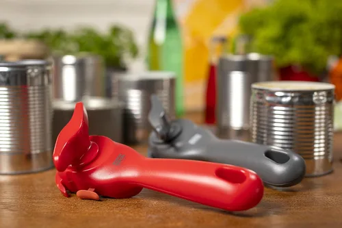 Miniatura 8 de Abrelatas Kuhn Rikon con seguridad automática, Rojo