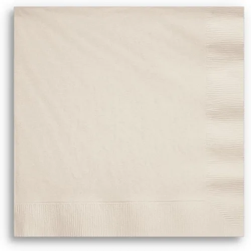 Miniatura 50 de Creative Converting 663276B Toque de color - Servilletas de papel de 2 capas para almuerzo (50 unidades), dorado brillante, 16.5 cm x 16.5 cm Oro