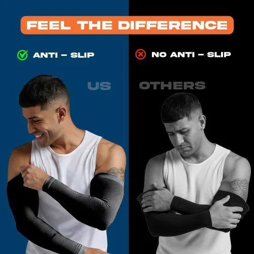 Miniatura 165 de ARMORAY - Mangas de brazo para hombres o mujeres; para cubrir tatuajes; de enfriamiento, para practicar deportes, básquetbol, golf, fútbol