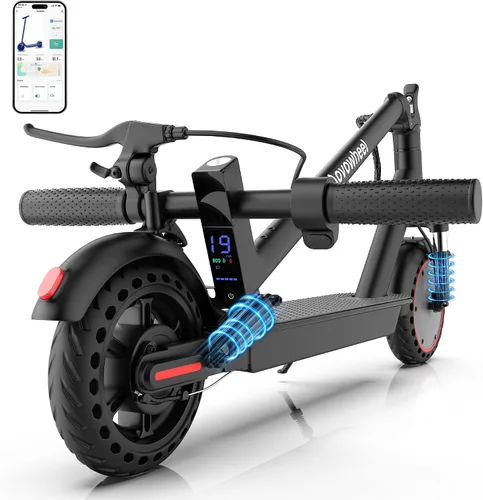 Miniatura 16 de Aovowheel Electric Scooter for Adults, Folding E Scooter with 250W-500W Motor 16-24 Mph Top Speed, Max 15-60Miles Long Range,6.5''/8.5''/10''/14