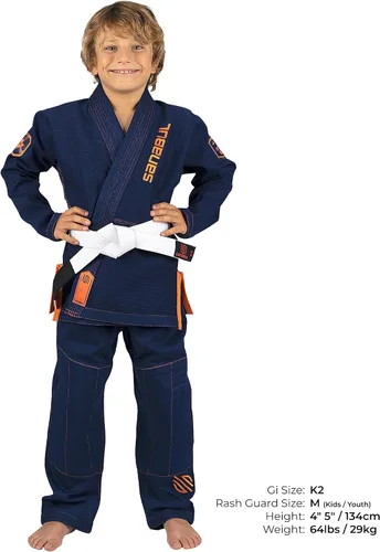 Miniatura 2 de Sanabul, Future Legend Kids - Traje de Jiu Jitsu brasileño, BJJ Gi
