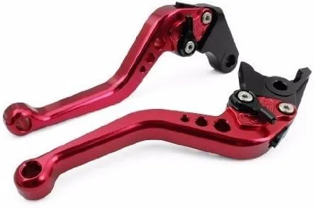 Niree Palancas de embrague de freno corto para Kawasaki NINJA 650R/ER-6F/ER-6N 2006-2008 ZX-6 1990-1999 W800/SE 2012-2016 VERSYS (650cc) 2006-2008