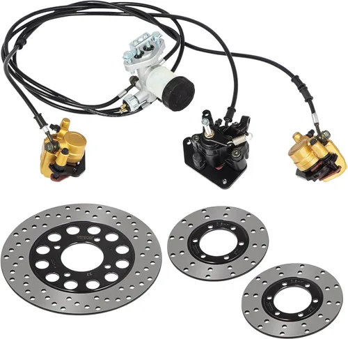 Miniatura 8 de Kit de cilindro maestro de freno para Go Kart VEVOR Kit de freno hidráulico para Go Kart Kit de freno universal para Go Karts Kandi Completo Incluye