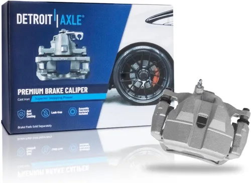 Miniatura 128 de Detroit Axle - Pinza de freno trasera izquierda para Chevrolet Equinox Captiva Sport GMC Terrain Saturn Vue Pontiac Torrent Pinza de freno lateral