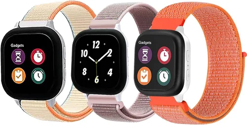 Miniatura 12 de Sport Loop Band Compatible with Apple Watch Band 49mm 46mm 45mm 44mm 42mm 41mm 40mm 38mm Nylon Women Men Stretchy Braided Replacement Wristband for