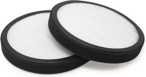 Paquete de 2 filtros Hepa True H13 de alta calidad compatibles con Pure Enrichment PureZone Halo Purificador de aire modelo PEAIRDSK Compatible con