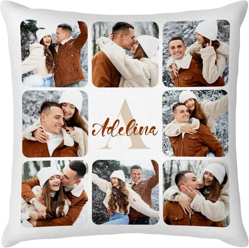 Miniatura 39 de Easycosy Almohada personalizada con texto de imagen, funda de almohada con foto, regalos personalizados para parejas, funda de cojín con foto, 4