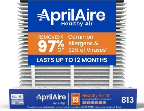 Miniatura 24 de AprilAire Filtro de repuesto 810 para purificador de aire para toda la casa 2025FG - MERV 11, aire limpio y polvo, filtro de aire de 20x25x4