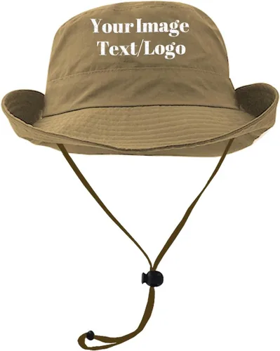 Miniatura 7 de Sombrero de pescador personalizado para hombres y mujeres, sombrero de sol de verano, gorra de pescador para el verano Gris