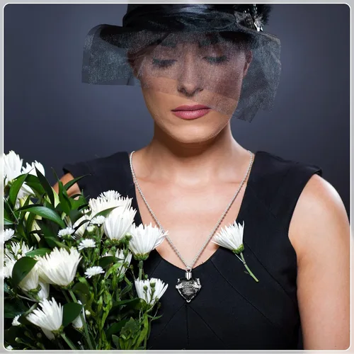 Miniatura 7 de Fumete 6 piezas de collar de cenizas, joyería de urna para cenizas humanas, colgante conmemorativo - para hombres y mujeres