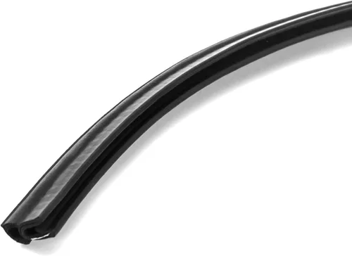 Miniatura 3 de QWORK Sello de goma EPDM de 20 pies con bombilla superior, se adapta al borde de 1/16 a 1/8 pulgadas