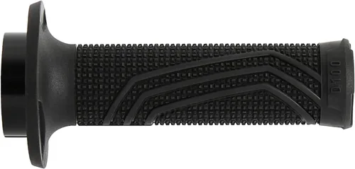 Miniatura 2 de Domino Racing D100 Lock On Grips para motocross Negro