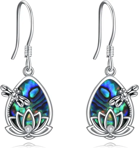 Aretes de conejillo de indiaspingüinogatobúhopavo realsetanutriapatobulldogzorroladybug para mujer, regalos de conejillo de indias, plata de ley