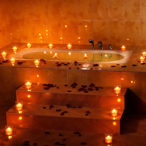 Miniatura 6 de Honoson Paquete de 36 velas flotantes LED sin llama de 1.6 pulgadas, impermeables, funcionan con pilas, velas flotantes parpadeantes para centros