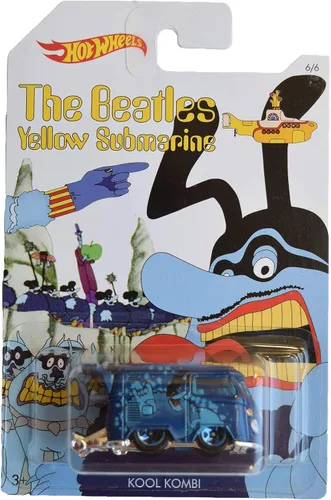 Hot Wheels The Beatles Yellow Submarine 50 aniversario Kool Kombi Diecast Car #6/6