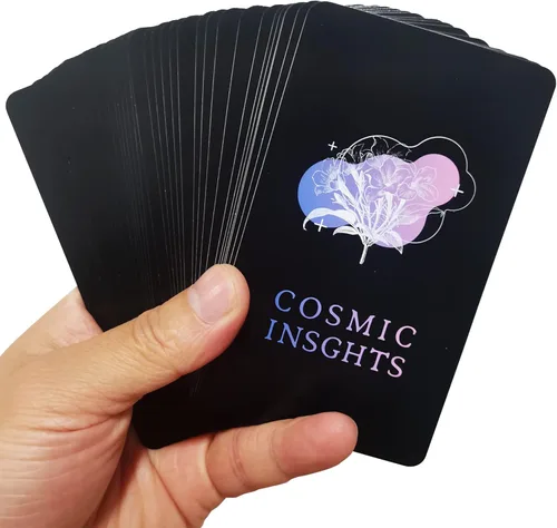 Miniatura 2 de Han Yu Bowen Cartas de Oráculo de Amor, Cartas de Tarot para Principiantes Cartas de Tarot de Llama Gemela, Cartas de Oráculo Mazos con Significados