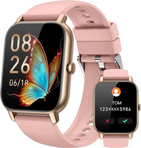 Miniatura 13 de Relojes inteligentes para hombres y mujeres, rastreador de actividad física con contador de actividad/monitor de sueño, reloj inteligente