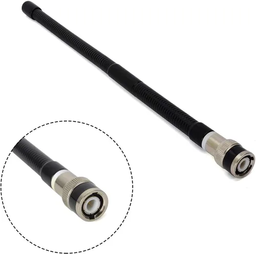 Miniatura 4 de HYS Antena BNC de 27 Mhz Radio bidireccional de mano 9.45 pulgadas Antena BNC para Cobra Midland Uniden de mano Cb de mano/radio portátil