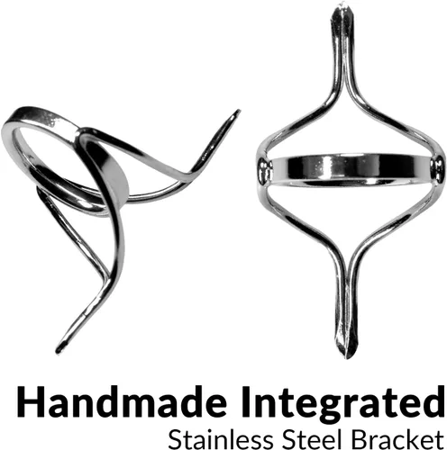 Miniatura 3 de QualyQualy Kit de reparación de caña de pescar - Reemplazo de guía de puntas - Anillo de cerámica de acero inoxidable - 6pcs/7pcs/30pcs D - Guías