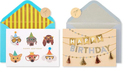 Miniatura 8 de Papyrus Tarjeta de cumpleaños para perros (Celebrating You Today)