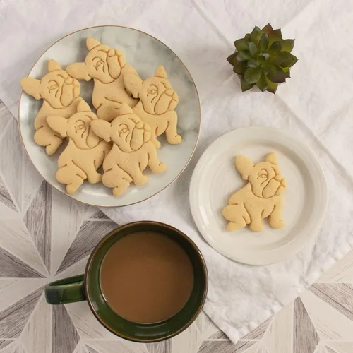 Miniatura 6 de Cortador de galletas Bulldog Francés, 1 pieza - Bakerlogy