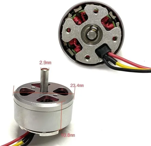 Miniatura 2 de Ajuste para L900 S1S S2S KF104 MAX E88 Evo Motores Piezas Rc Drone Accesorio Motor sin Escobillas Varios Tamaños (1 unidad para KF101 AE86)
