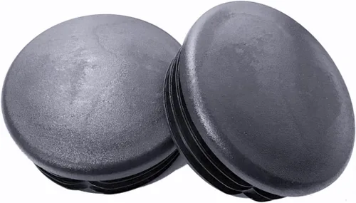 Miniatura 2 de Paquete de 2 tapones de poste de luz redondos de 3 pulgadas de diámetro exterior (2.996 in)