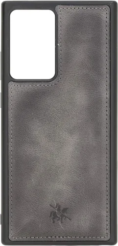Miniatura 103 de Venito Lucca - Funda de piel compatible con Samsung Galaxy Note 10 (6,3 pulgadas), extra segura, con cubierta trasera acolchada, cocodrilo negro