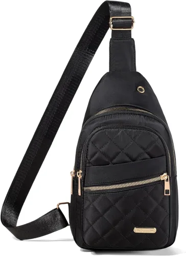 Miniatura 2 de Banelu Mochila Pequeño Bolso Bandolera para Mujeres de Moda, Bolso Pequeño de Cadera de Cruz Mochila de Senderismo de Viaje
