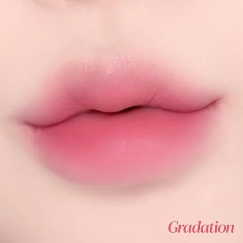 Miniatura 4 de Espoir Couture Lip Tint Blur Velvet #3 Peony 0.19 onzas Lápiz labial líquido de color borroso natural Tinte labial de fijación a prueba