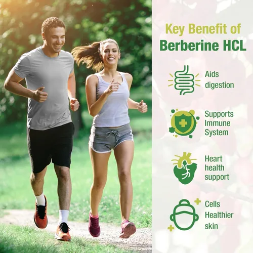 Miniatura 5 de Suplemento de berberina de 1500 mg – Berberina HCl de primera calidad 97% pureza Berberina más canela de Ceilán pura, berberina de alta potencia