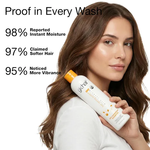 Miniatura 10 de GK HAIR Champú anticaspa que deja tu cuero cabelludo fresco y suave - Champú sin sulfato para cabello seco dañado para hombres y mujeres, 8.5 onzas