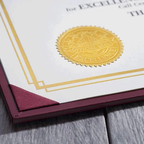 Miniatura 6 de PaperDirect Certificados de especialidad imperial de papel de aluminio – 50 hojas de papel blanco de 38 libras, 8½ x 11 pulgadas, borde doble