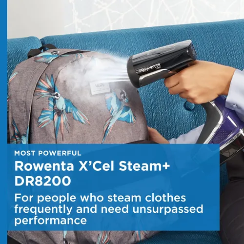 Miniatura 6 de Rowenta X-Cel - Vaporizador de mano de plástico para ropa, 1600 vatios, calentamiento rápido de 25 segundos y vaporizador de mano de plástico X-Cel
