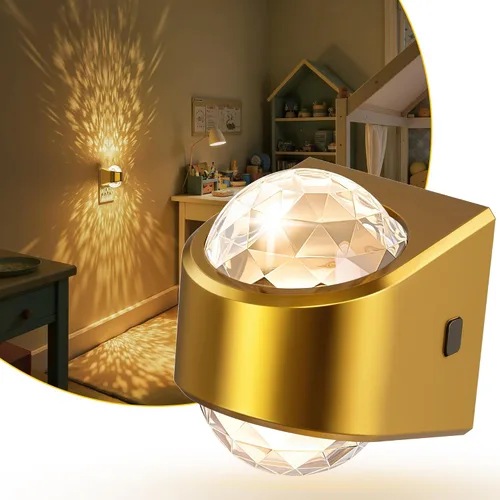Miniatura 19 de L LOHAS LED - Luces nocturnas enchufables en la pared, luz nocturna con proyector y sensor de crepúsculo a amanecer, 1600K/3000K/5000K ajustable
