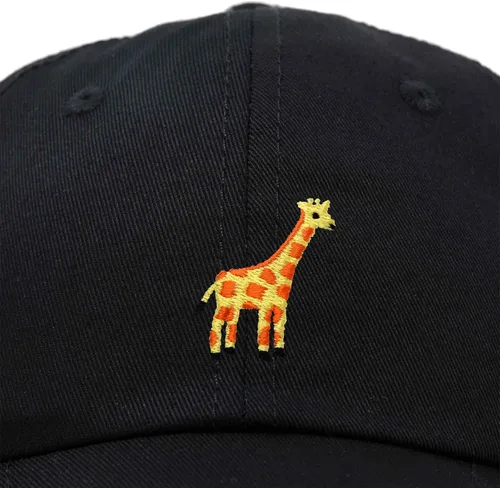 Miniatura 2 de DALIX - Gorra de béisbol con diseño de jirafa