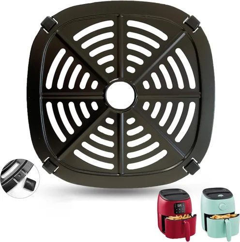 Miniatura 11 de Placa de parrilla de freidora de aire de 6 cuartos para freidora de aire PowerXL Vortex Pro, revestimiento antiadherente de doble capa de alta
