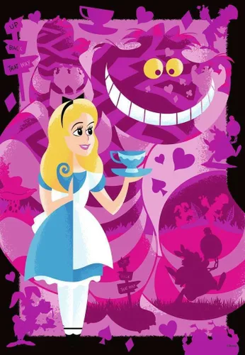 Miniatura 3 de Ravensburger - Rompecabezas de coleccionista de Disney para adultos y niños - 300 piezas - Alice - A partir de 8 años - Calidad premium fabricado