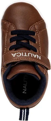 Miniatura 4 de Nautica Tenis para niños con correa ajustable y correas elásticas Zapatos casuales cómodos para niños y niñas (bebéniño pequeño)